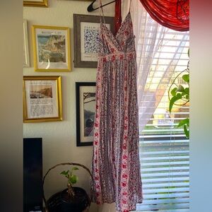 Floral Multicolor Maxi Dress